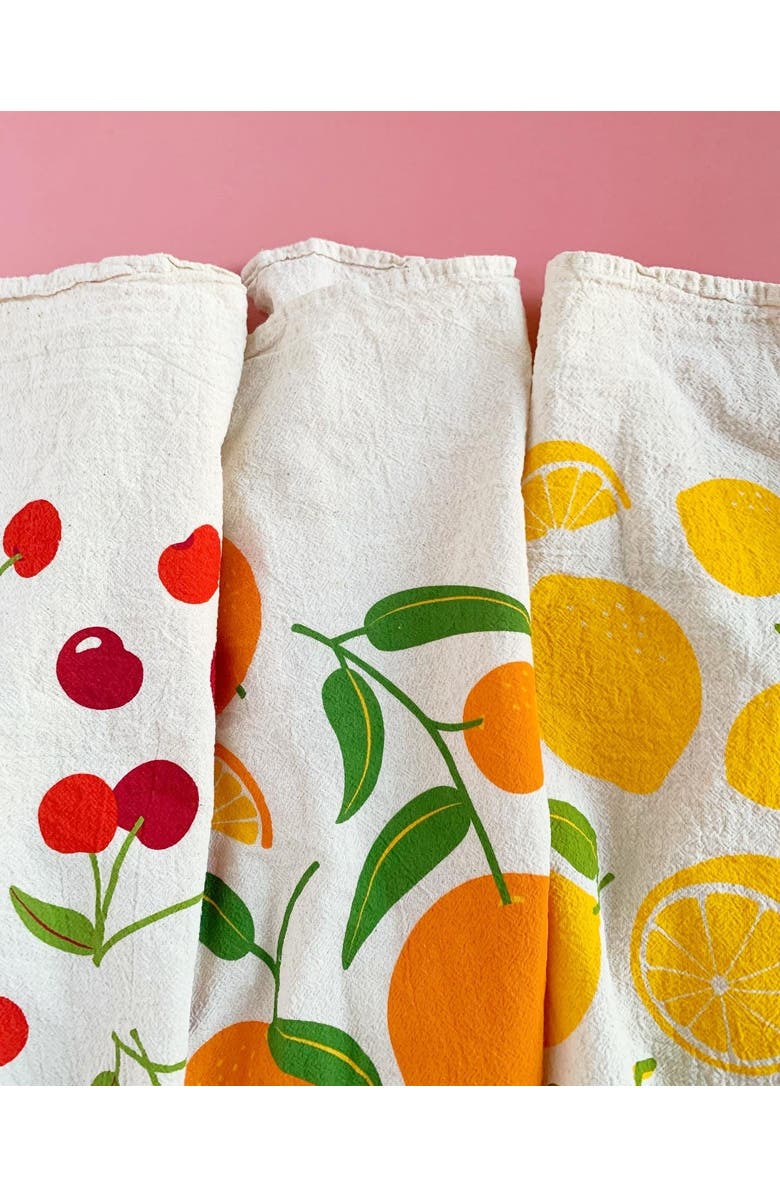 The Neighborgoods Fruit Stand - Dish Towel Set of 3, Alternate, color, NO COLOR