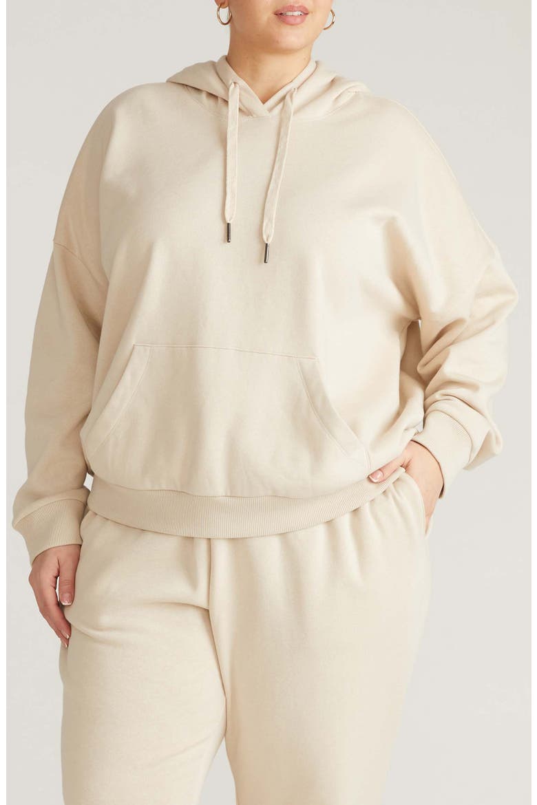 Lyria Fleece Hoodie, Main, color, DOVE WING