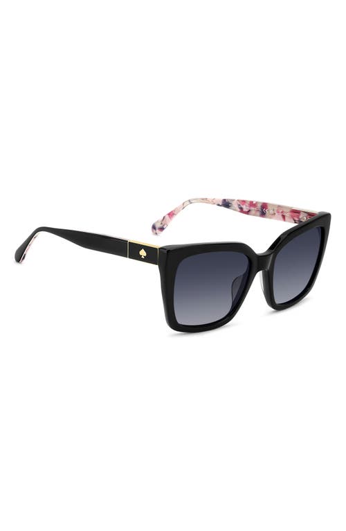 KATE SPADE KATE SPADE NEW YORK LILAH 55MM GRADIENT SQUARE SUNGLASSES