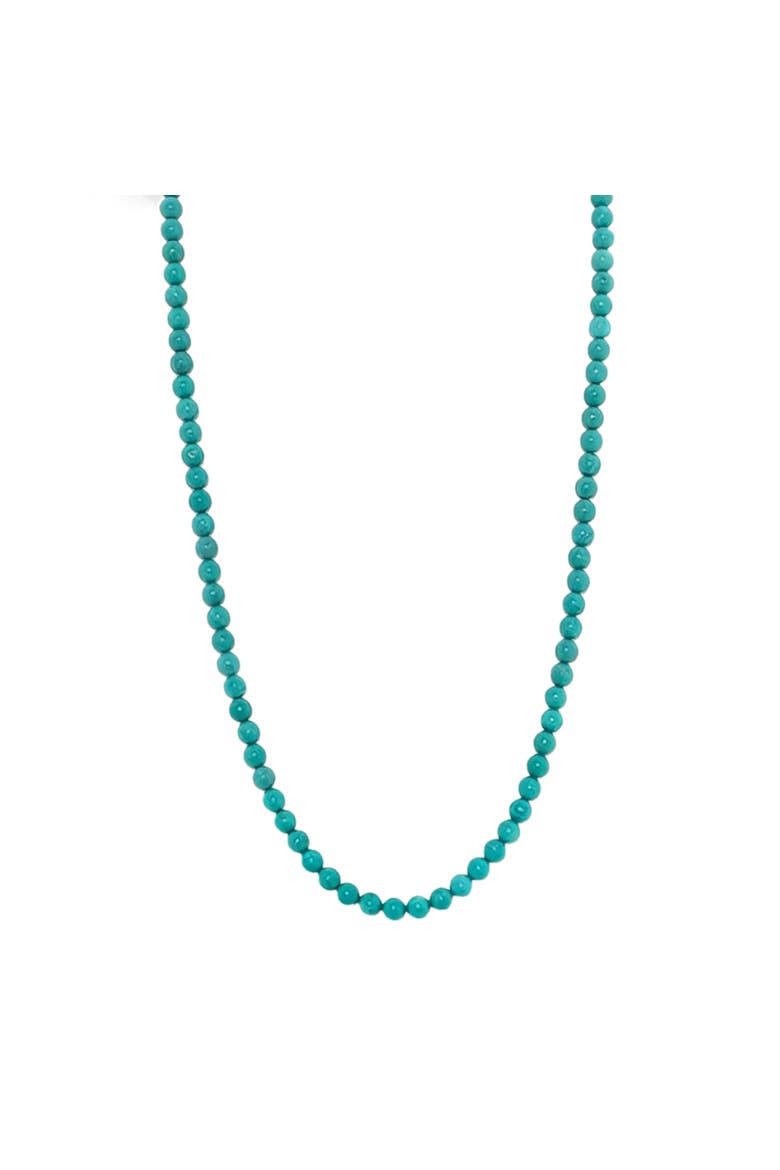 30 Inch Ball Necklace, Main, color, Turquoise