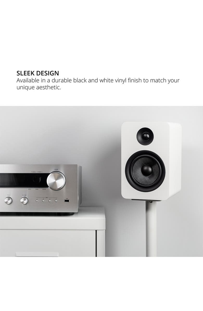 Kanto YUP6 Passive Bookshelf Speakers - Pair, Alternate, color, White