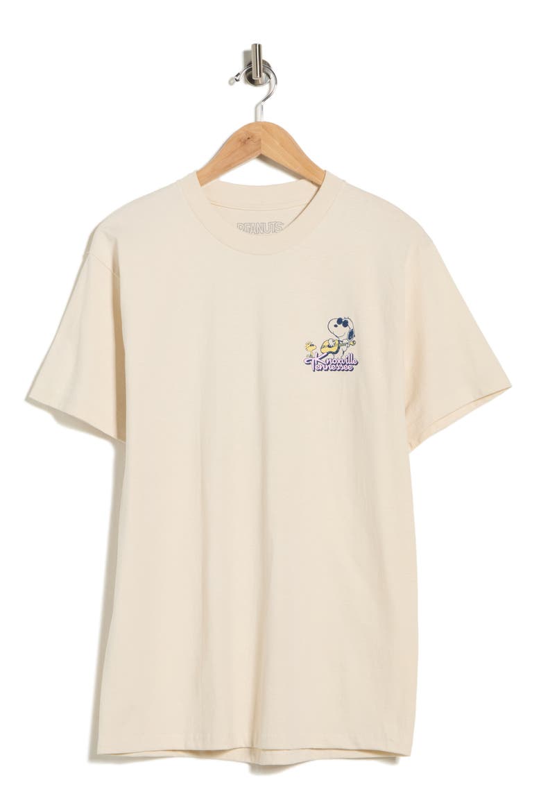 Peanuts® Knoxville Cotton Graphic T-Shirt, Alternate, color, CREAM