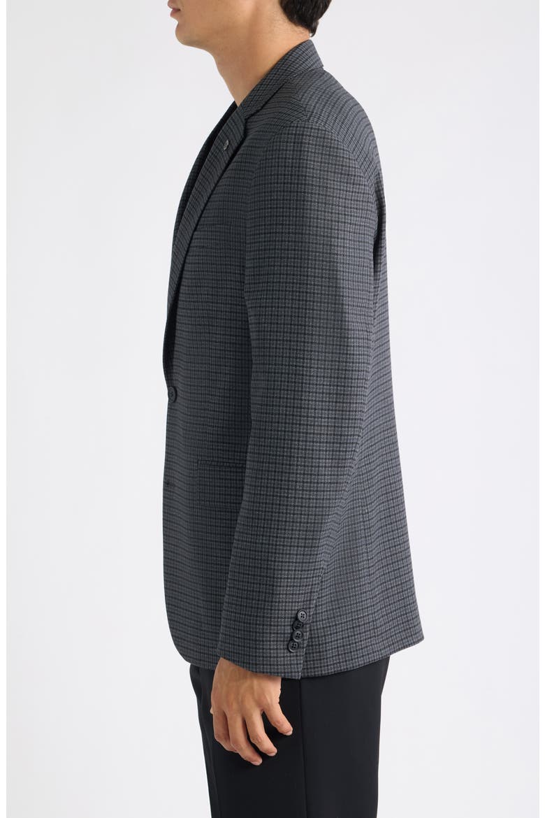 Ross Checked Slim Fit Sport Coat, Alternate, color, GREY