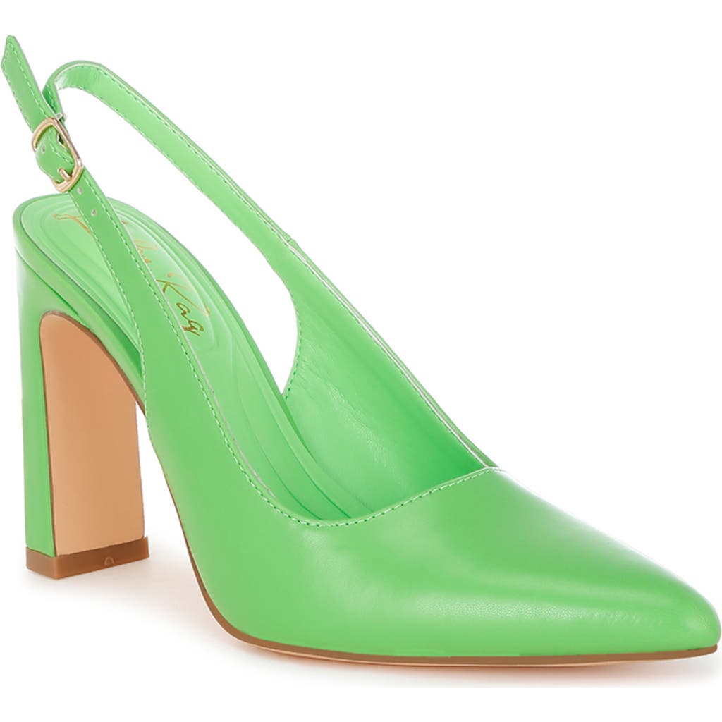 London Rag Sarka Block Heel Slingback Pump