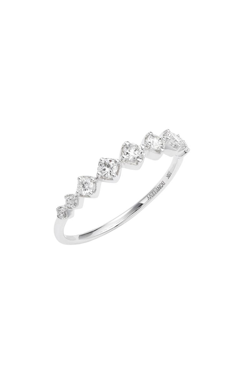Bony Levy Diamond Stacking Ring, Main, color, 