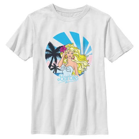 Boys' Retro Tropical Portrait T-Shirt