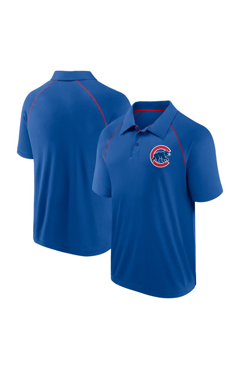 FANATICS Men's Fanatics Royal Chicago Cubs Strong Alone Raglan Polo, Main, color, Royal