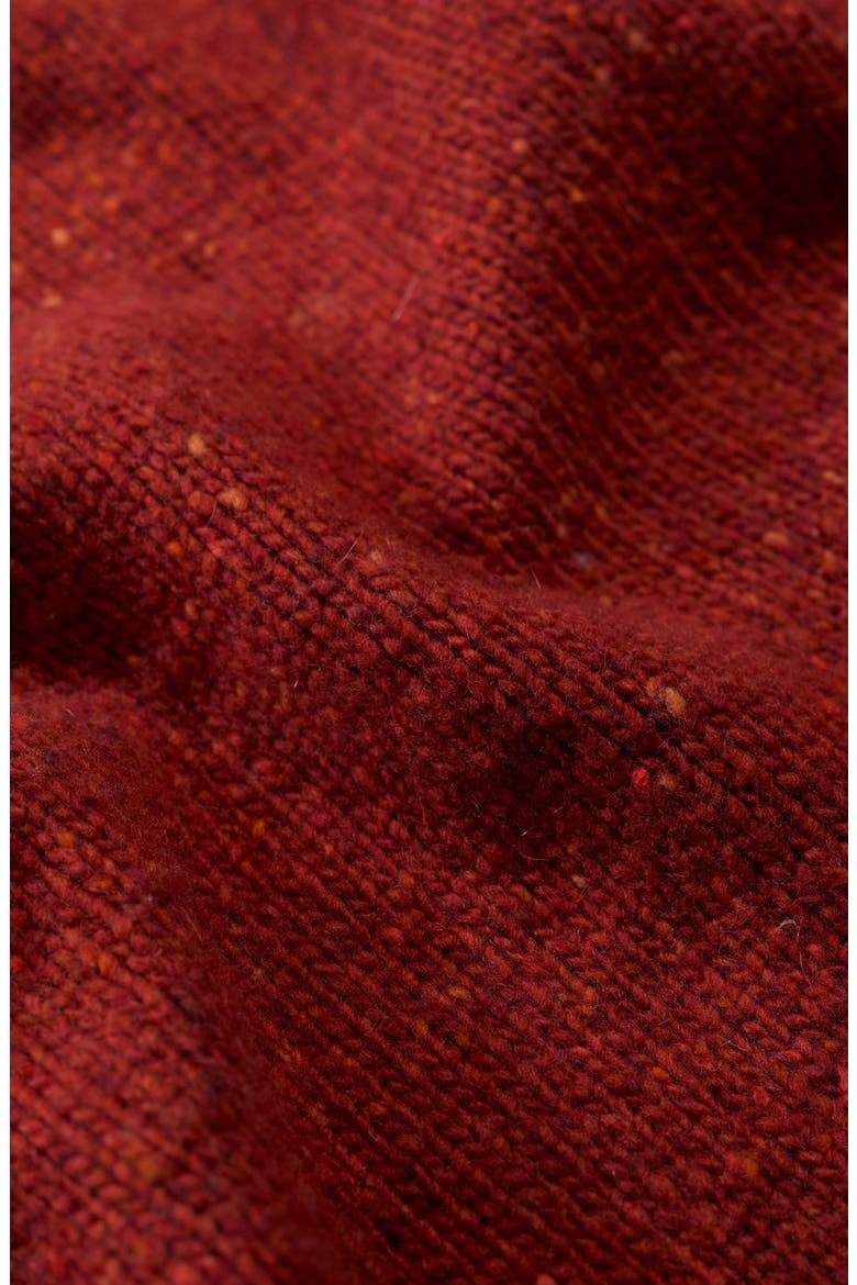 Dawson Pick Merino Wool Blend Crewneck Sweater, Alternate, color, KNIT MELANGE RED SAIL