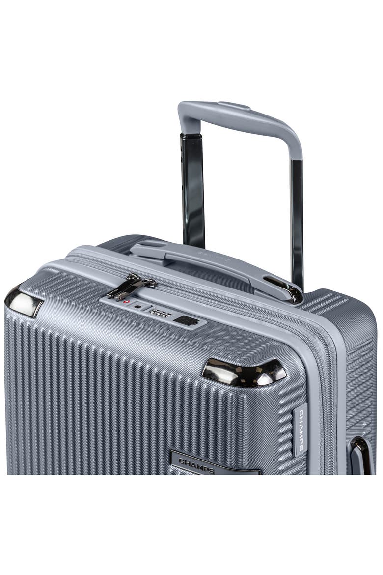 Legacy 3-Piece Hardside Luggage Set, Alternate, color, SILVER