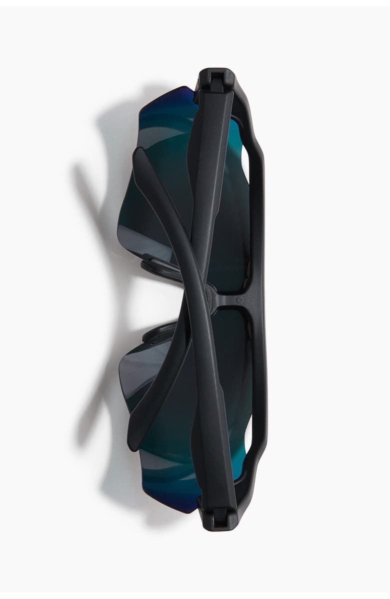 H&M Visor Sunglasses, Alternate, color, Black
