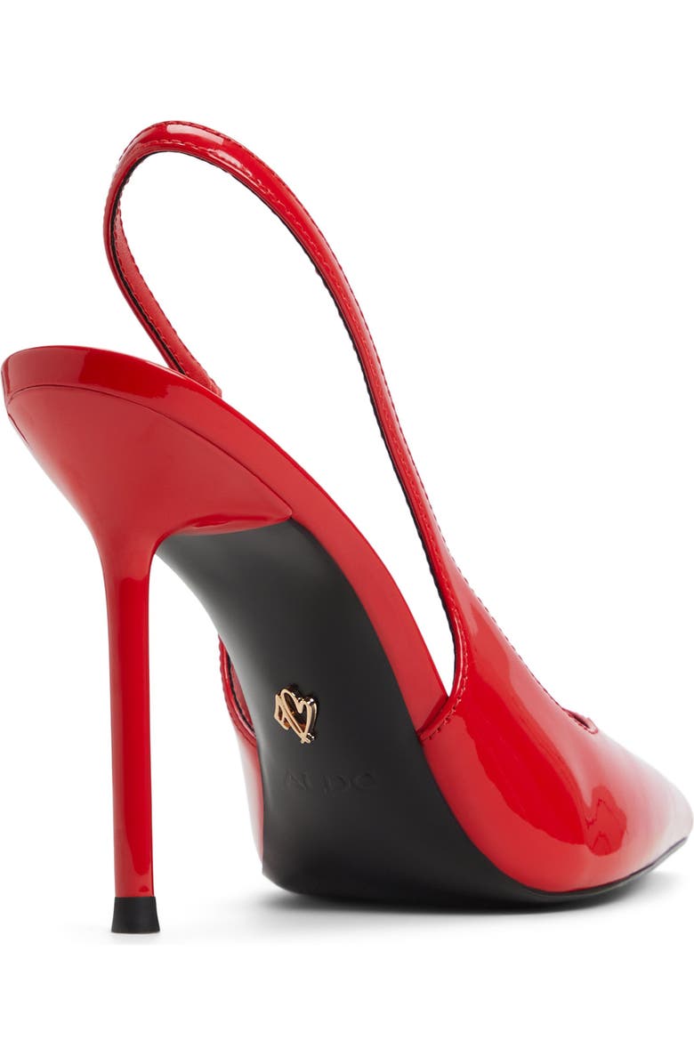 ALDO Puckerup Slingback Pointed Toe Pump, Alternate, color,
