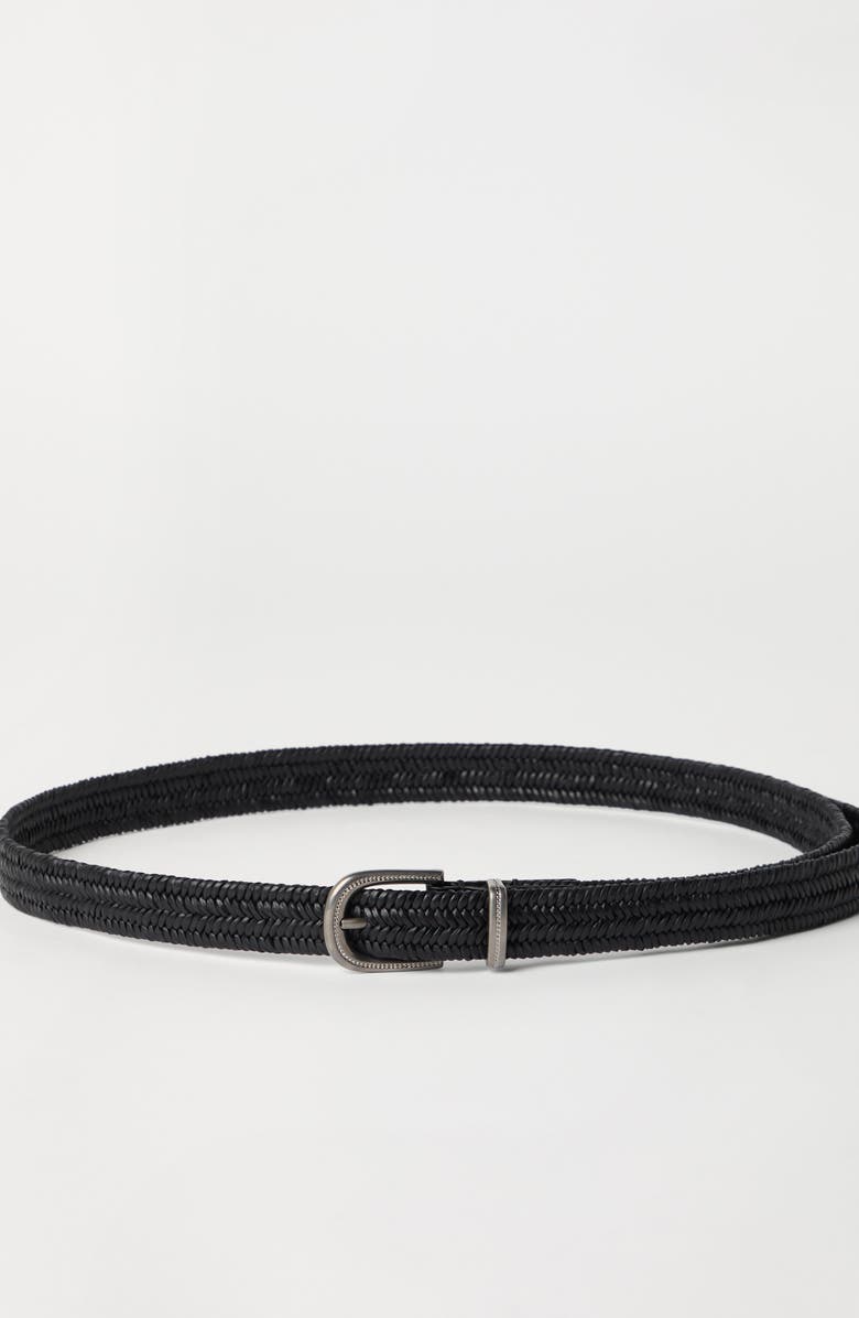 Brunello Cucinelli Leather belt, Alternate, color, 