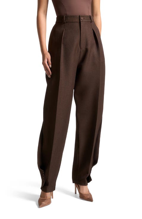 Sophie Twist Leg Tailored Trousers