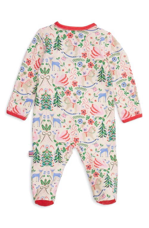 Magnetic Me Sugar Plum Dreams Magnetic Footie In White