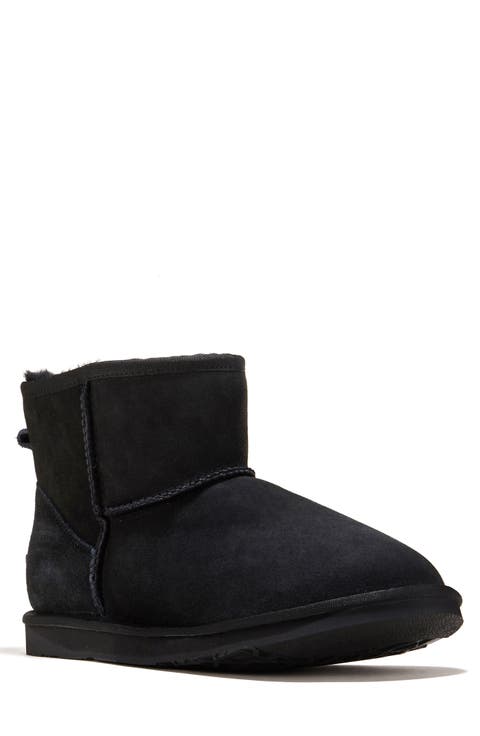 Cosy Genuine Shearling Extra Short Bootie (Men)