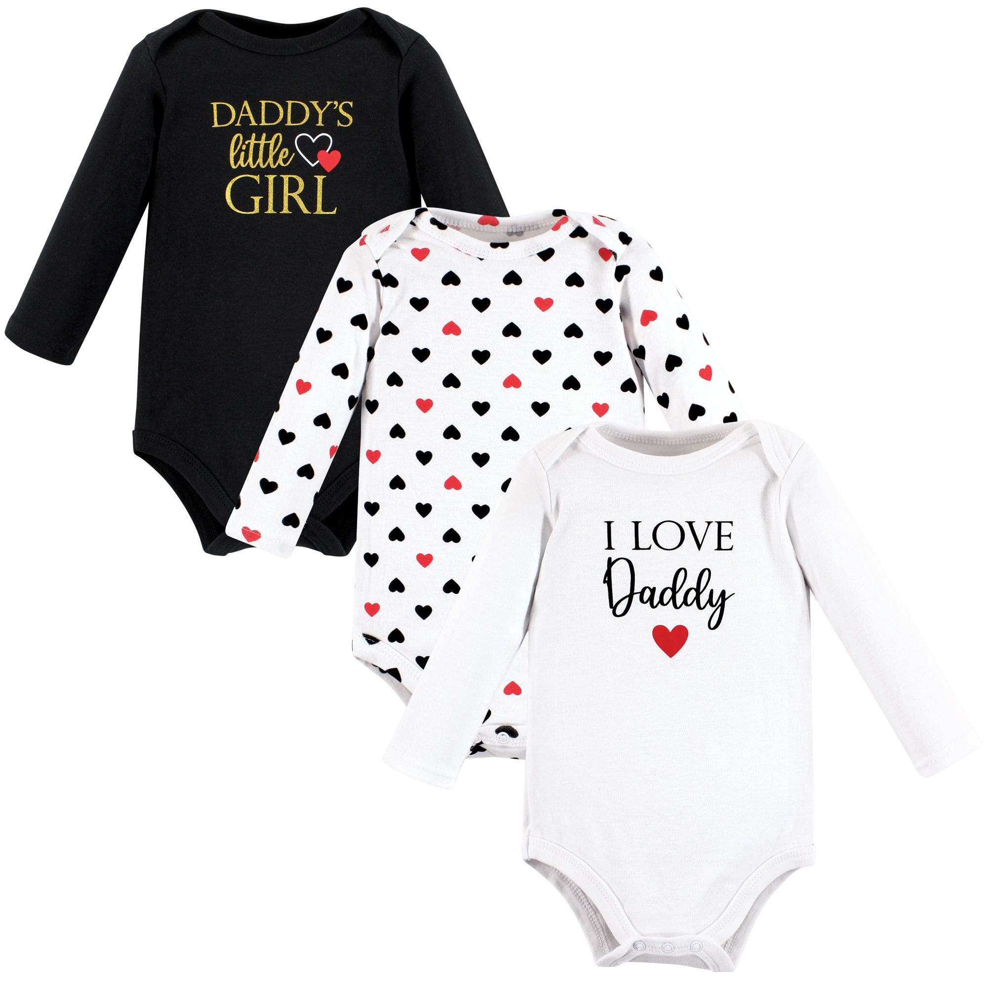 Girl Daddy Red Black 3-Pack