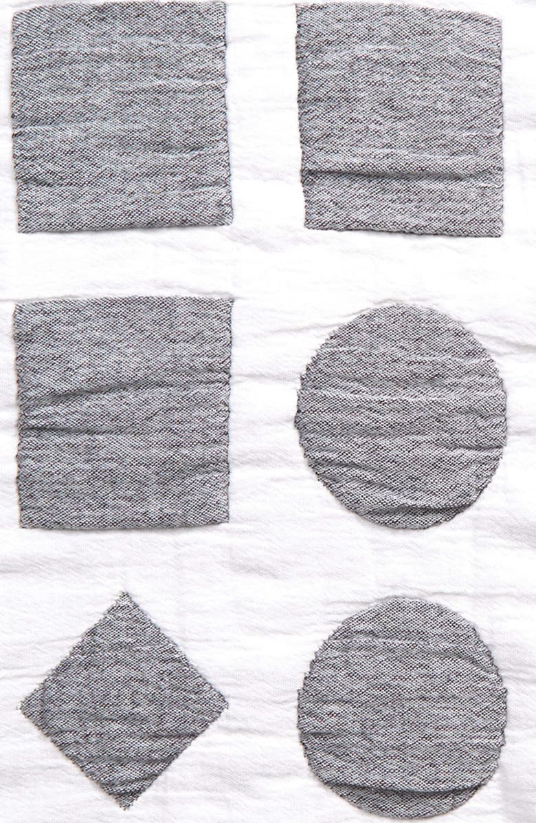 Dusen Dusen Shapes Jacquard Coverlet & Sham Set, Alternate, color,