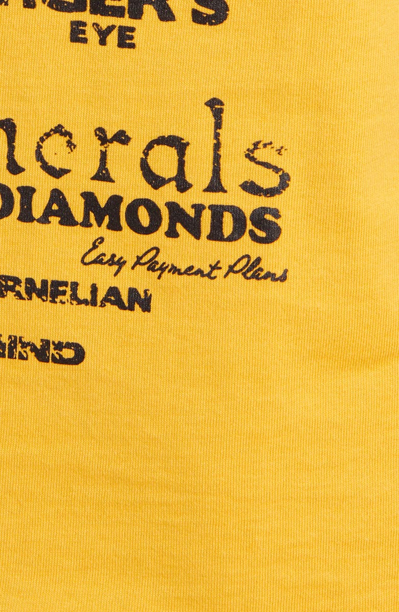 Billionaire Boys Club BB Pressed Diamonds Graphic Tee, Alternate, color, Beeswax