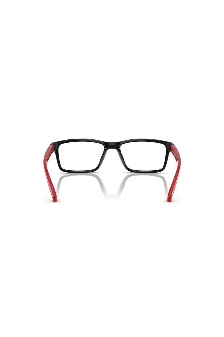 52mm Rectangle optical glasses, Alternate, color, Black