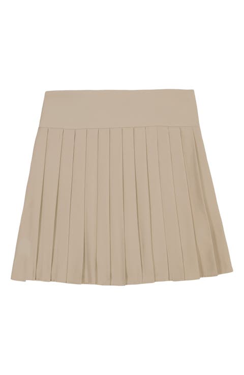 Knife Pleat Performance Skort
