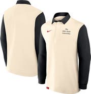Nike Men's Nike Tan/Black Ohio State Buckeyes Rugby Long Sleeve Shirt