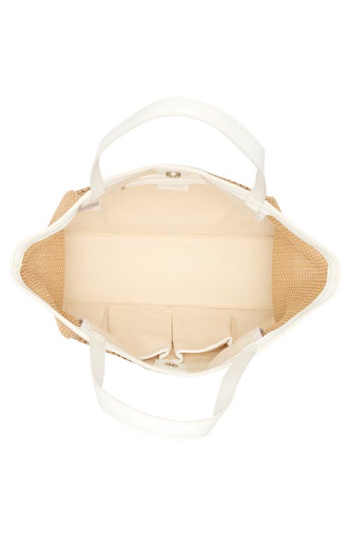 SAM EDELMAN SAM EDELMAN ILSIE RAFFIA TOTE BAG 