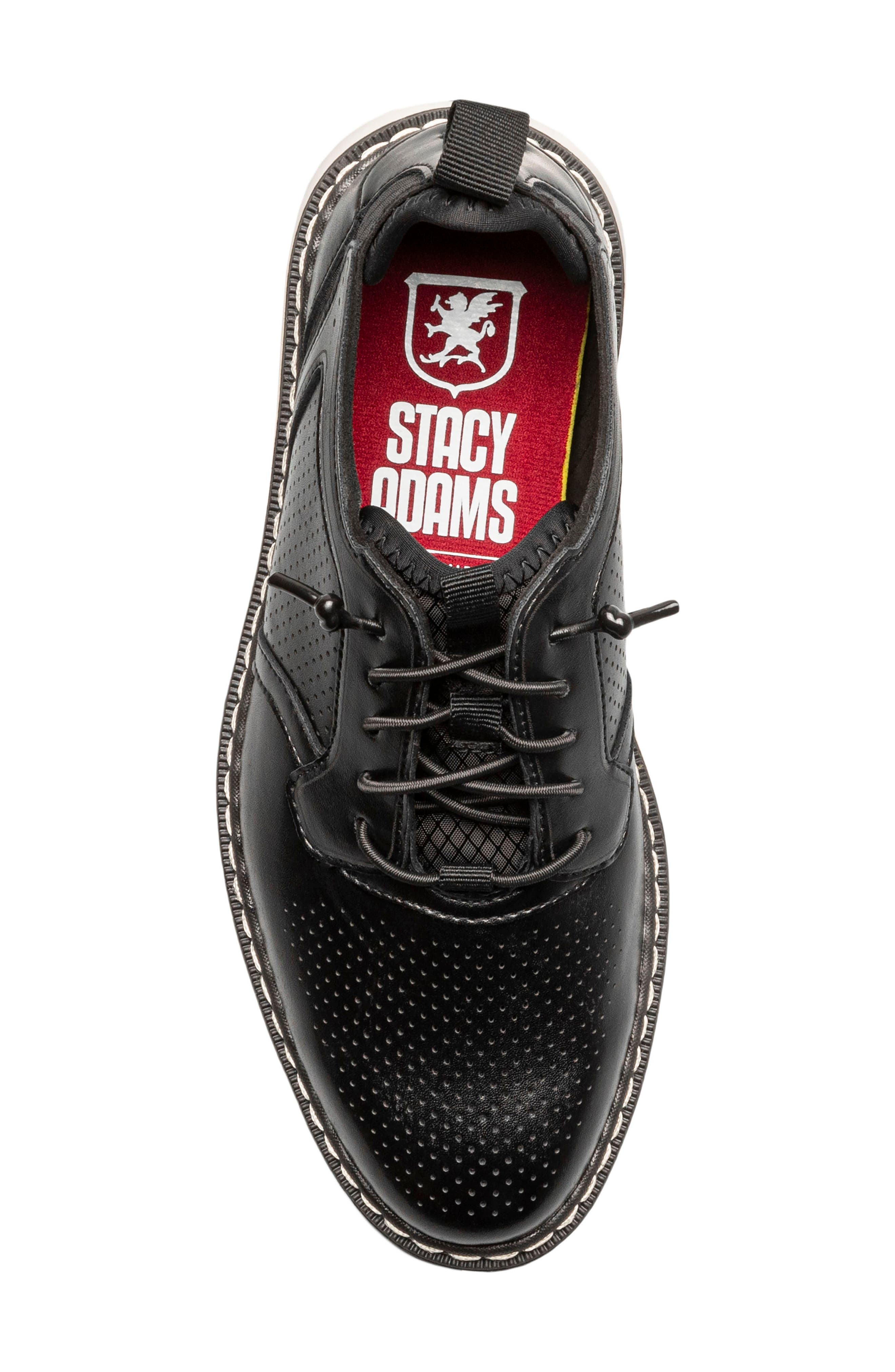 Stacy Adams Kids' Sync Derby, Alternate, color, Black