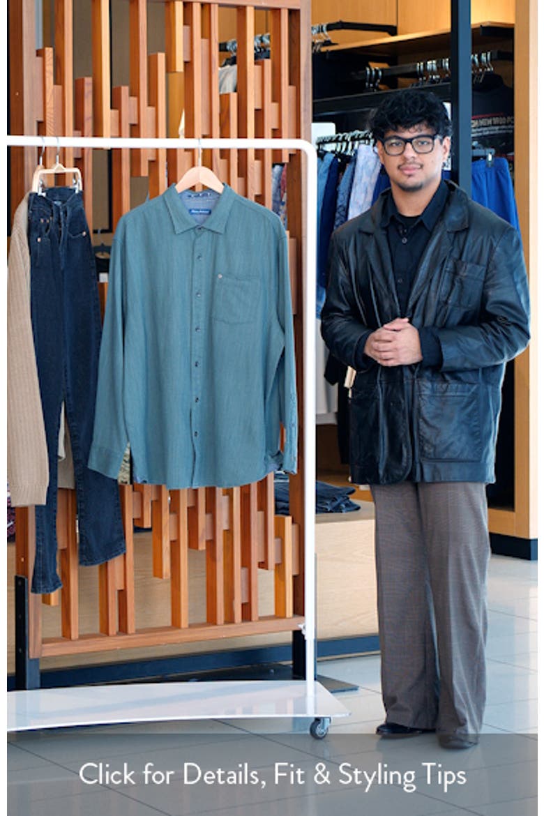 Dorado Stretch Cotton Button-Up Shirt video