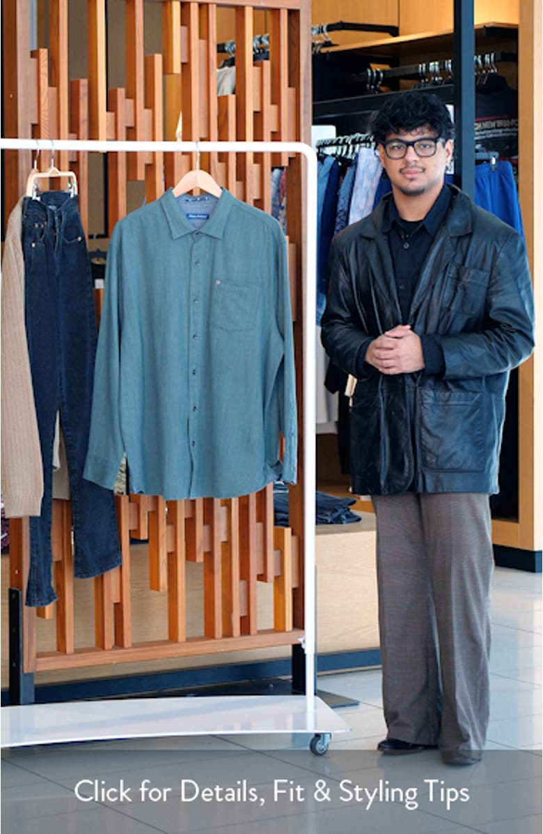 Dorado Stretch Cotton Button-Up Shirt, sales video thumbnail