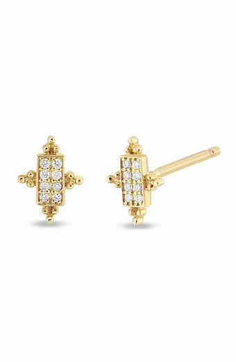 Bony Levy Icon 18K Yellow Gold Diamond Stud Earrings