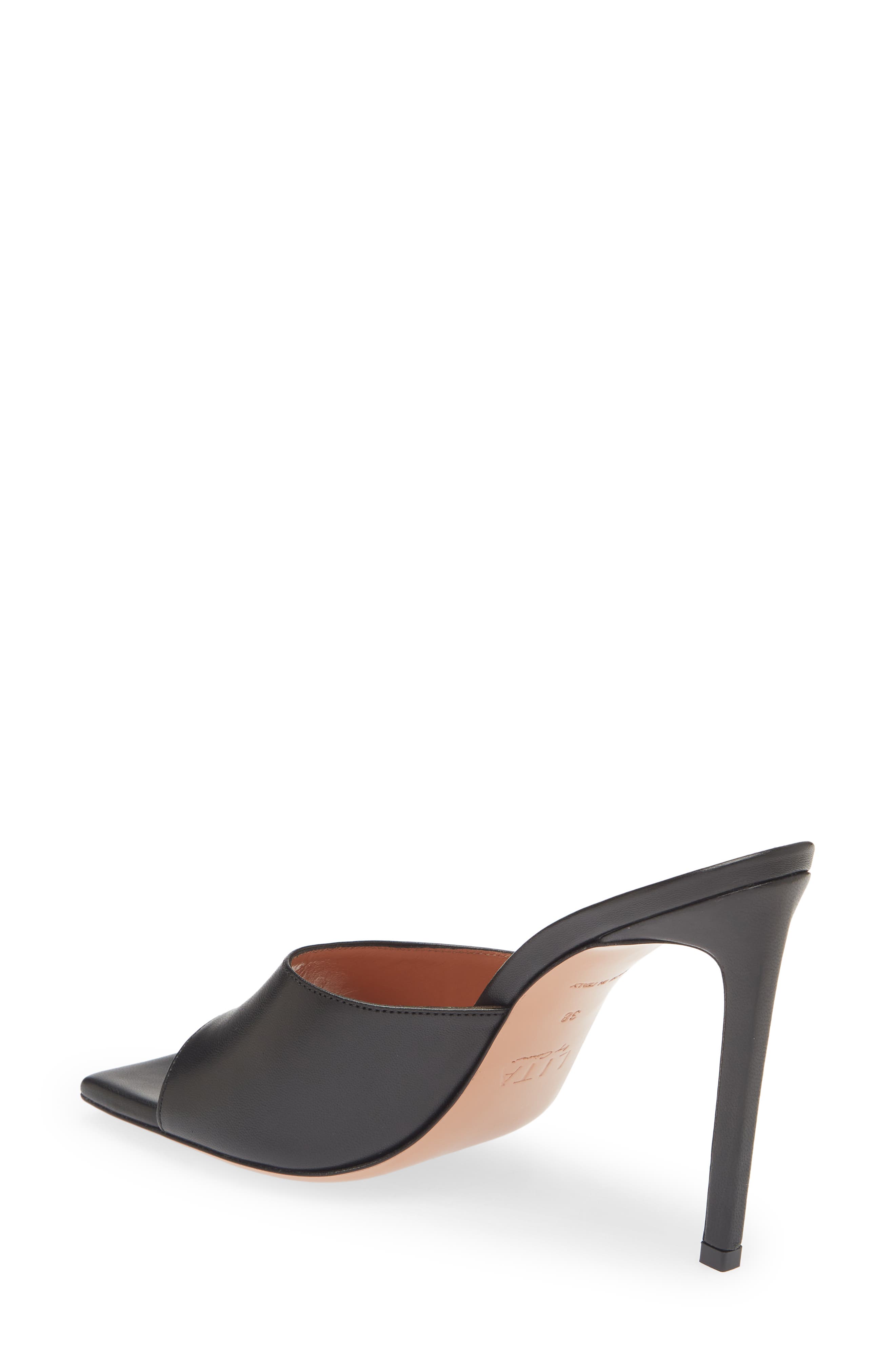 LITA by Ciara Solid Square Toe Slide Sandal, Alternate, color, 