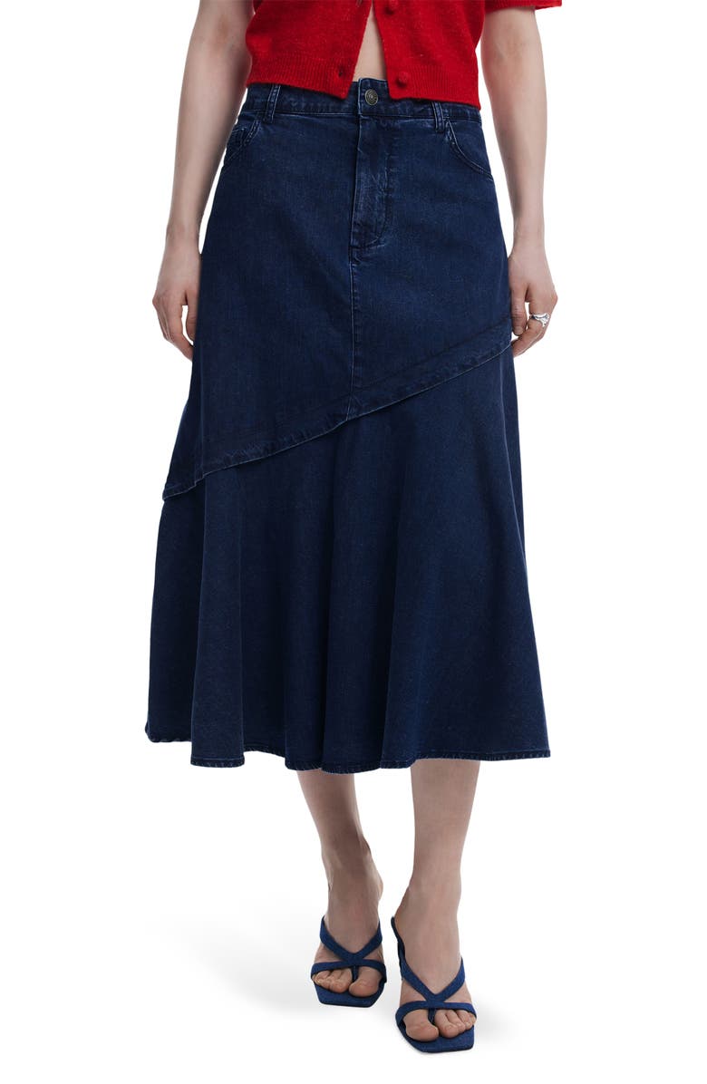 Desigual Denim Skirt, Main, color,