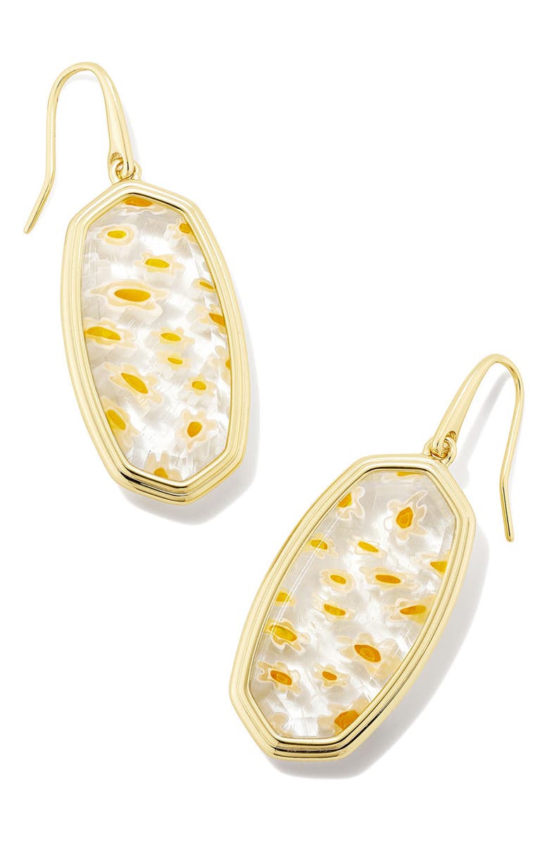 Kendra Scott Elle Frame Drop Earrings, Alternate, color, 