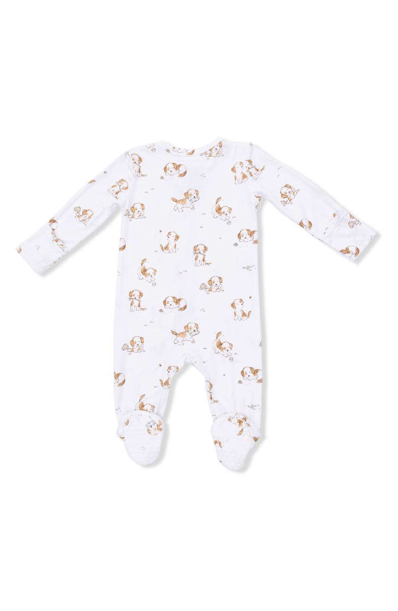 Angel Dear Explorer Puppy Footie, Alternate, color, Ivory