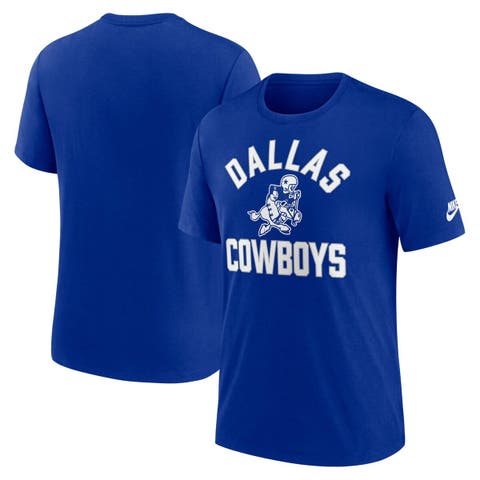 Men's Nike Royal Dallas Cowboys Favorable Timeline Tri-Blend T-Shirt