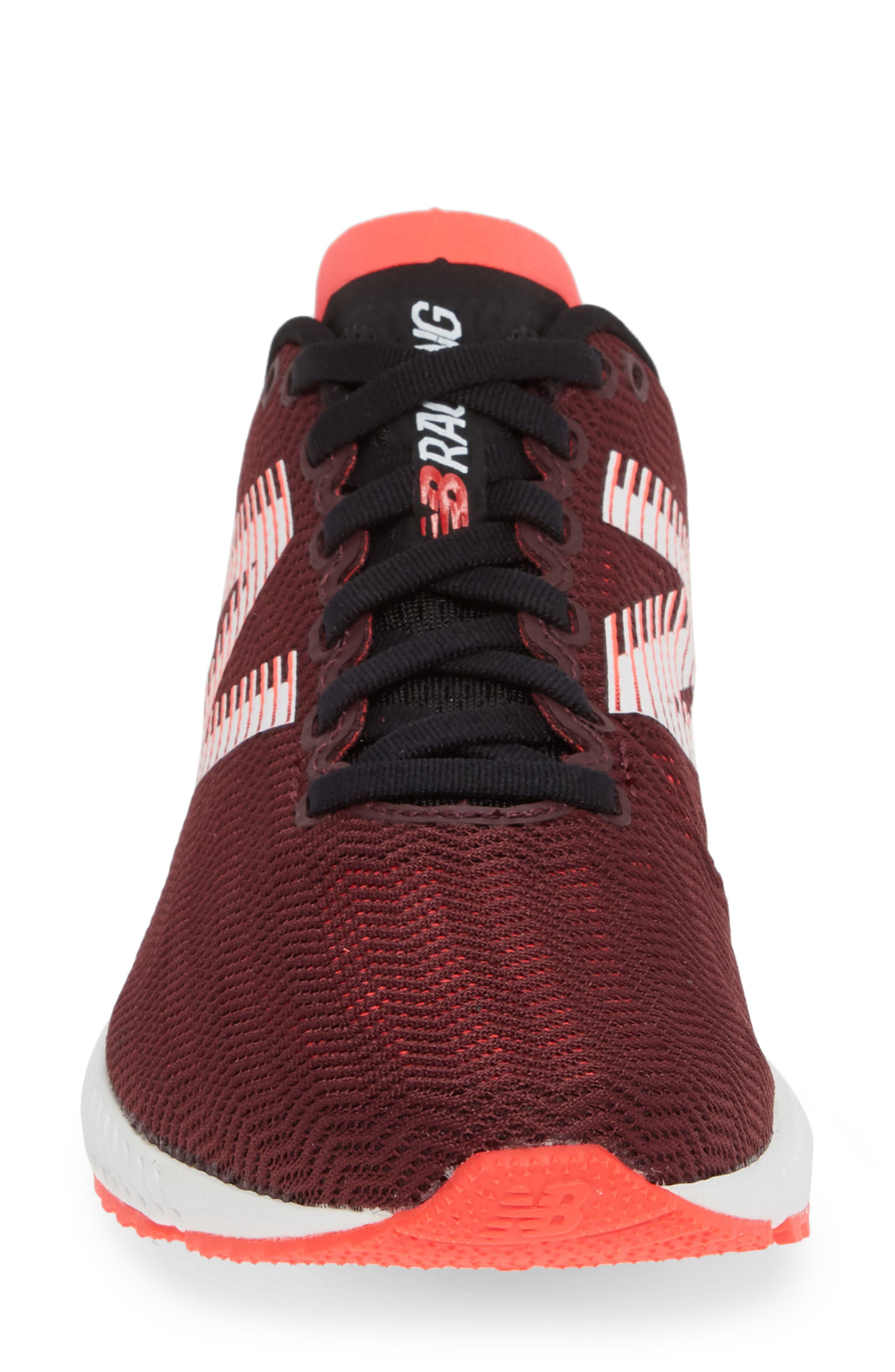'1400' Running Shoe, Alternate, color, BURGUNDY