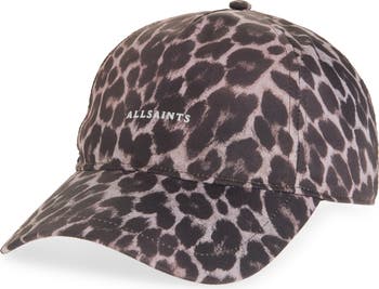 All Saints Leopard Print Baseball cap Casey Leopard Print Baseball Cap Brown | ALLSAINTS US main image 4