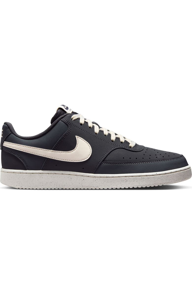 Nike Court Vision Low V2 Sneaker, Alternate, color, Anthracite/ Pale Ivory