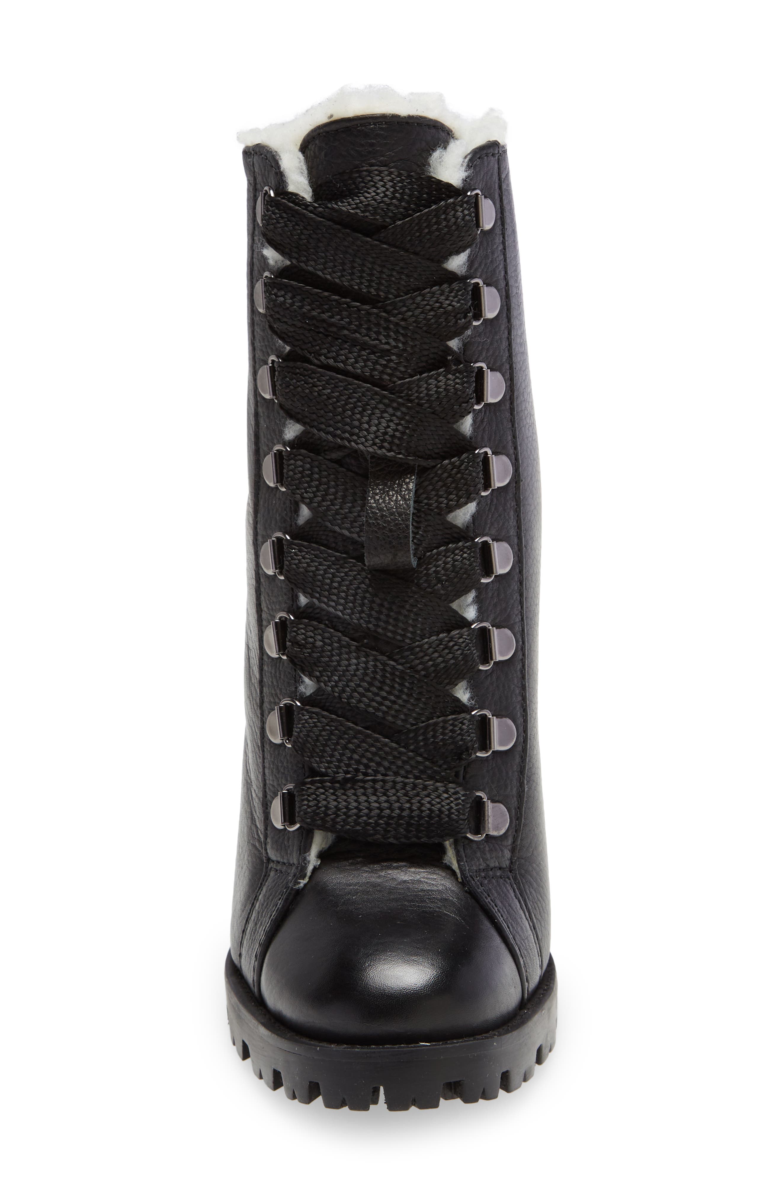 Schutz Zhara Lace-Up Boot, Alternate, color, 