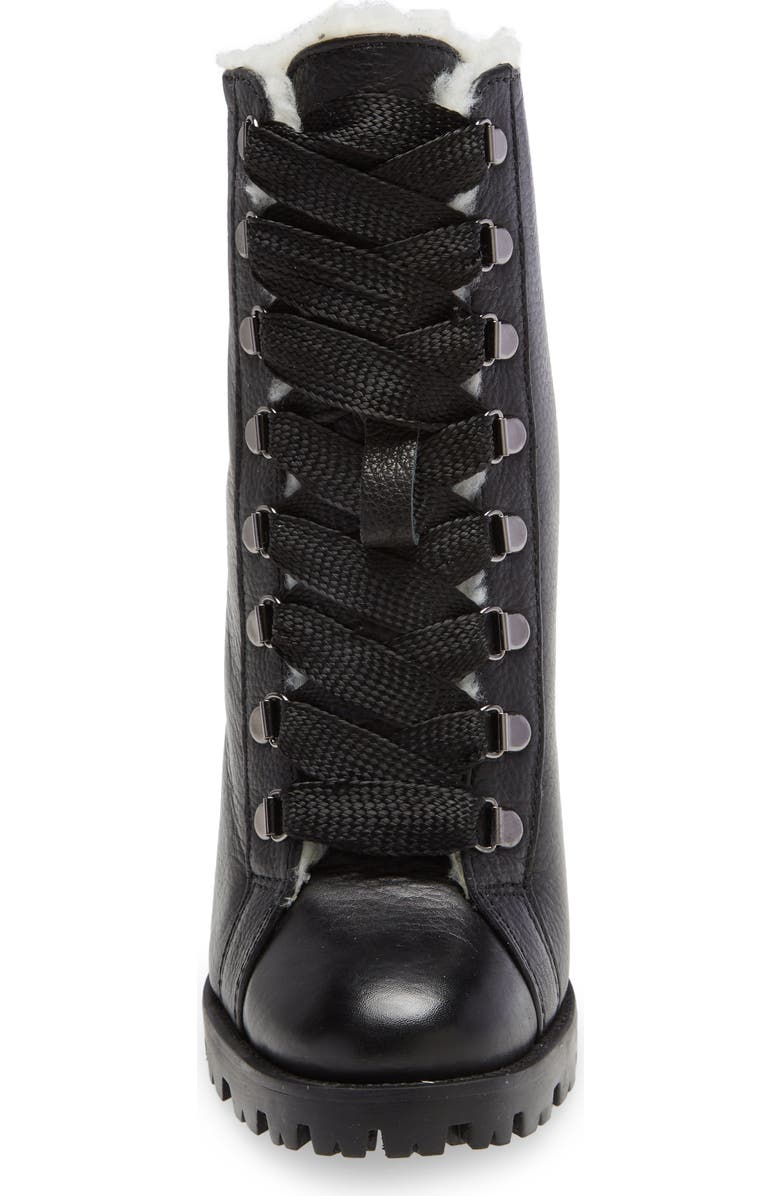Schutz Zhara Lace-Up Boot, Alternate, color,