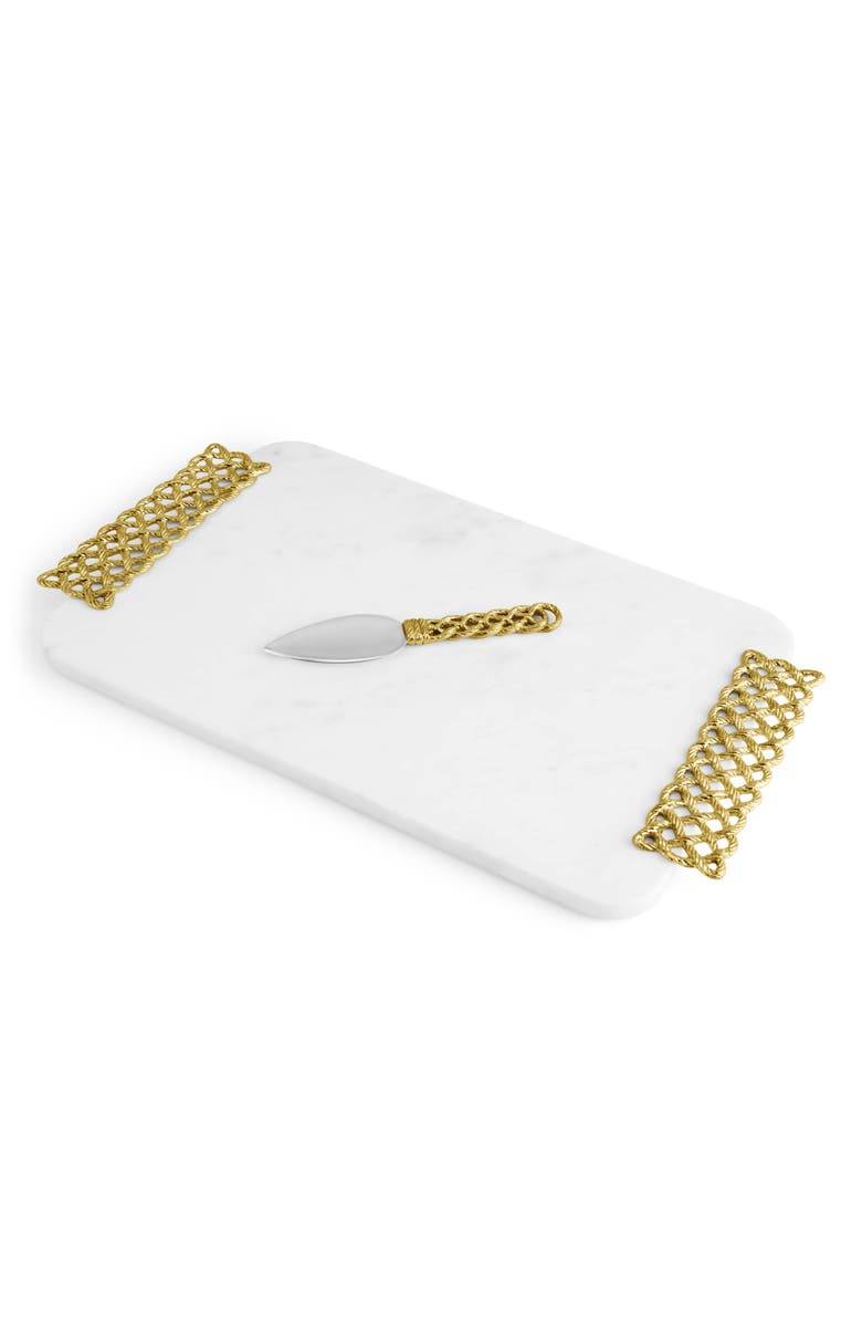 Michael Aram Love Knot Cheese Board & Spreader, Alternate, color, 