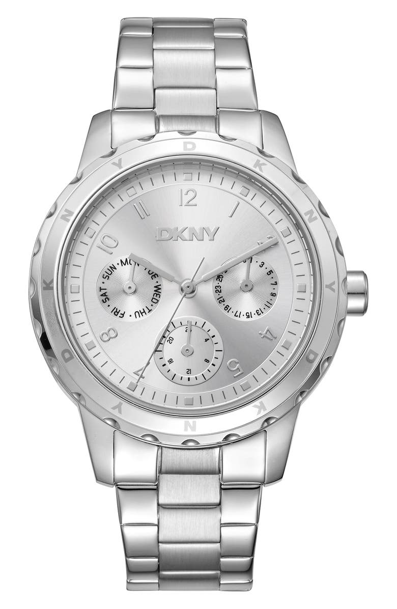 GEVRIL Stainless Steel Bracelet Watch, Main, color,