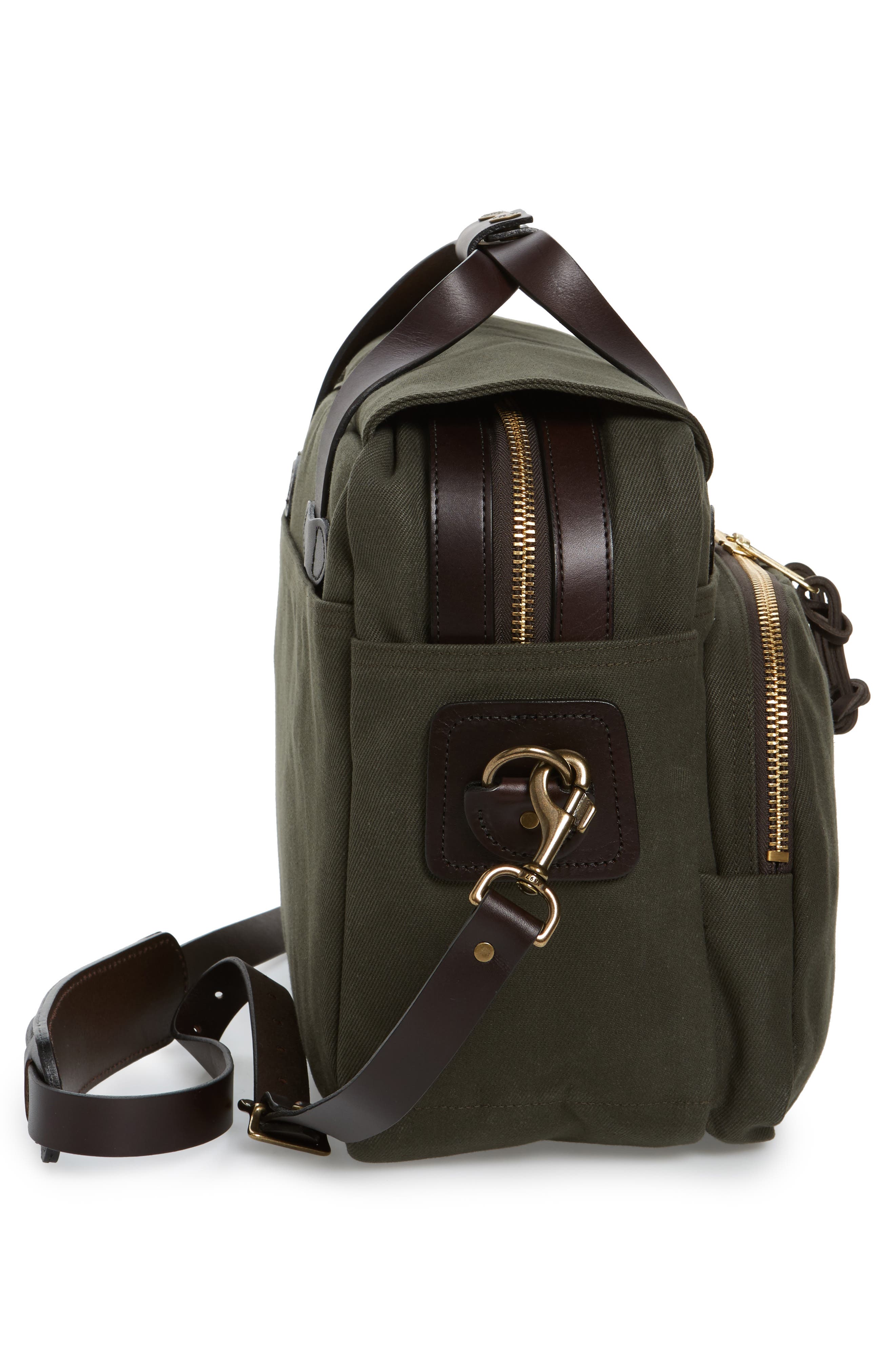 Padded Laptop Bag, Alternate, color, OTTER GREEN