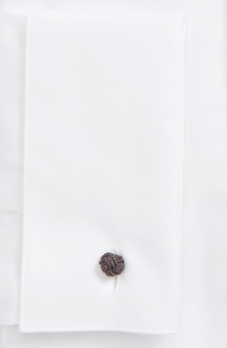 BOSS Myron Sharp Fit Tuxedo Shirt, Alternate, color, 