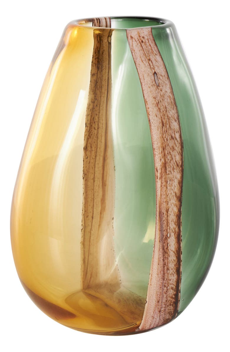VIVIAN LUNE HOME Tricolor Glass Vase, Alternate, color,