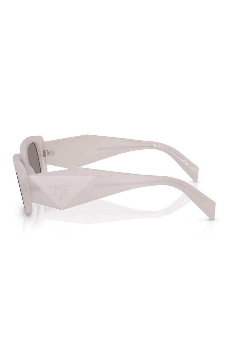 51mm Rectangular Sunglasses, Alternate, color, FROSTED TORTOISE / DARK GREY