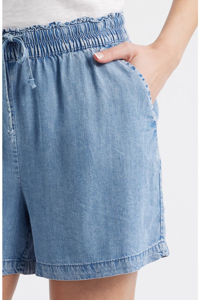 Tiney Pull-On Shorts, Alternate, color, MEDIUM WASH