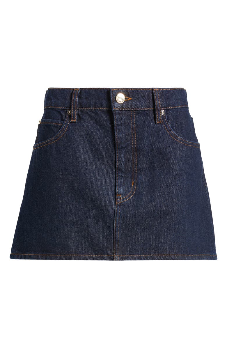 FRAME The Denim Miniskirt, Alternate, color, Rinse