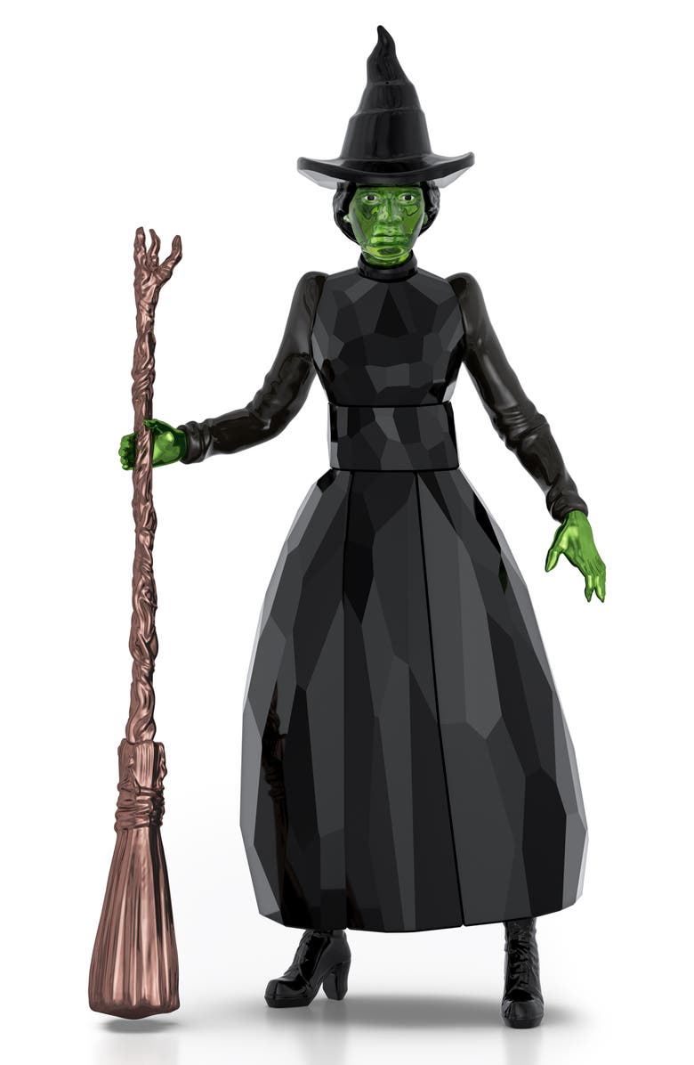 Swarovski Wicked Elphaba Crystal Figurine, Main, color, Black