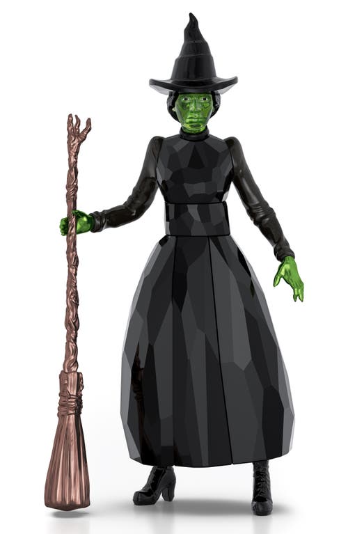 Swarovski Wicked Elphaba Crystal Figurine In Black